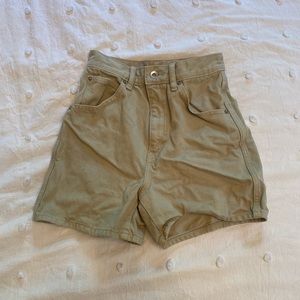 Uniqlo High Rise Denim Shorts